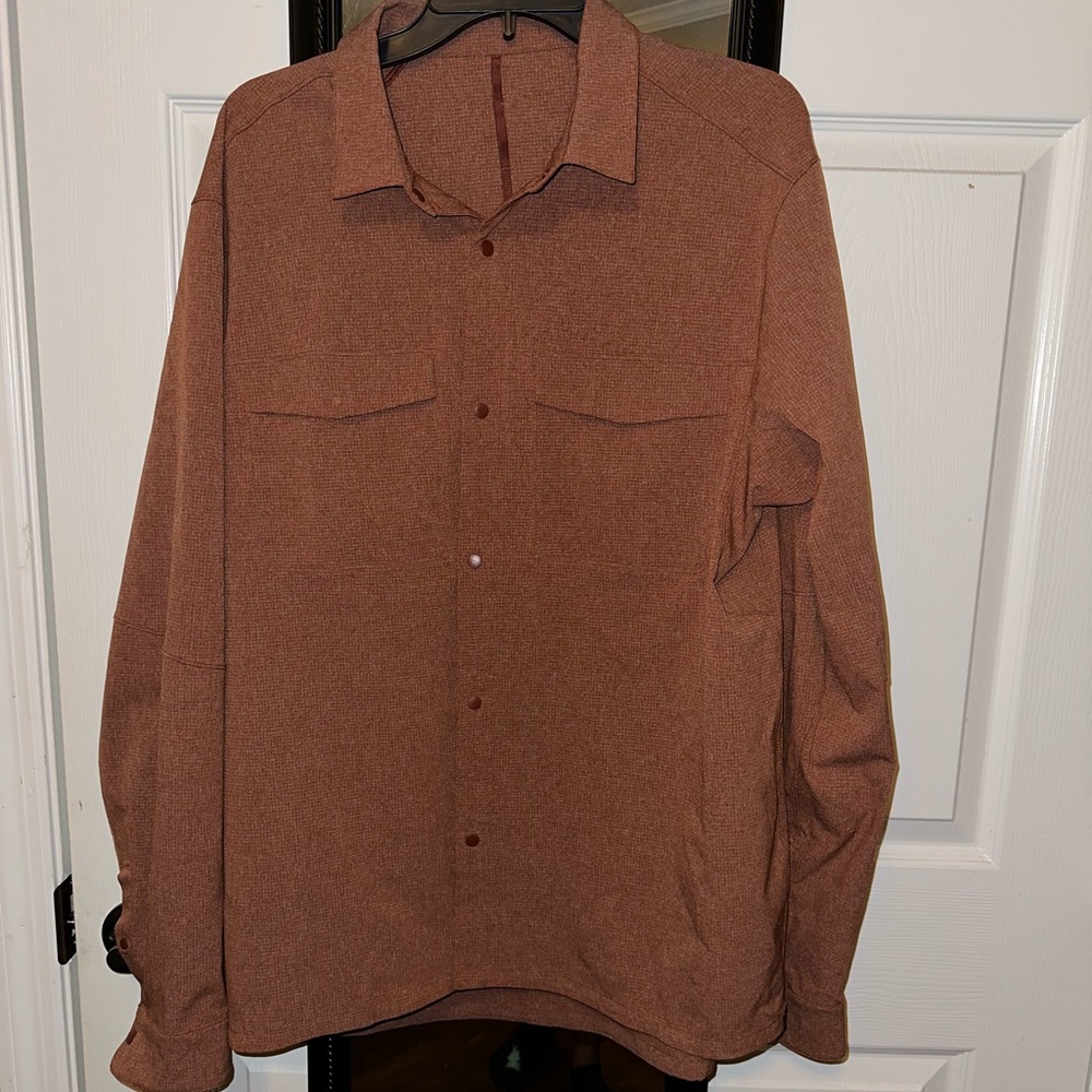 Burnt orange men’s lululemon